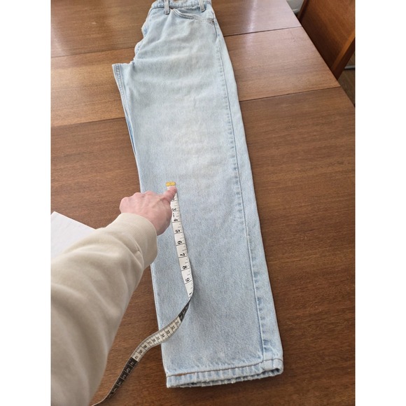 Vtg Levi's 550 Relaxed Fit Tapered Leg Orange Tab Jeans Men's 36x31.5 Light Wash - Picture 9 of 16
